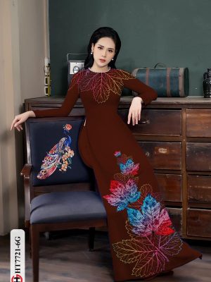 vai ao dai hinh la phong (3)